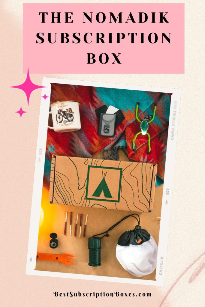 The Nomadik Subscription Box #thenomadik #bestsubscriptionboxes